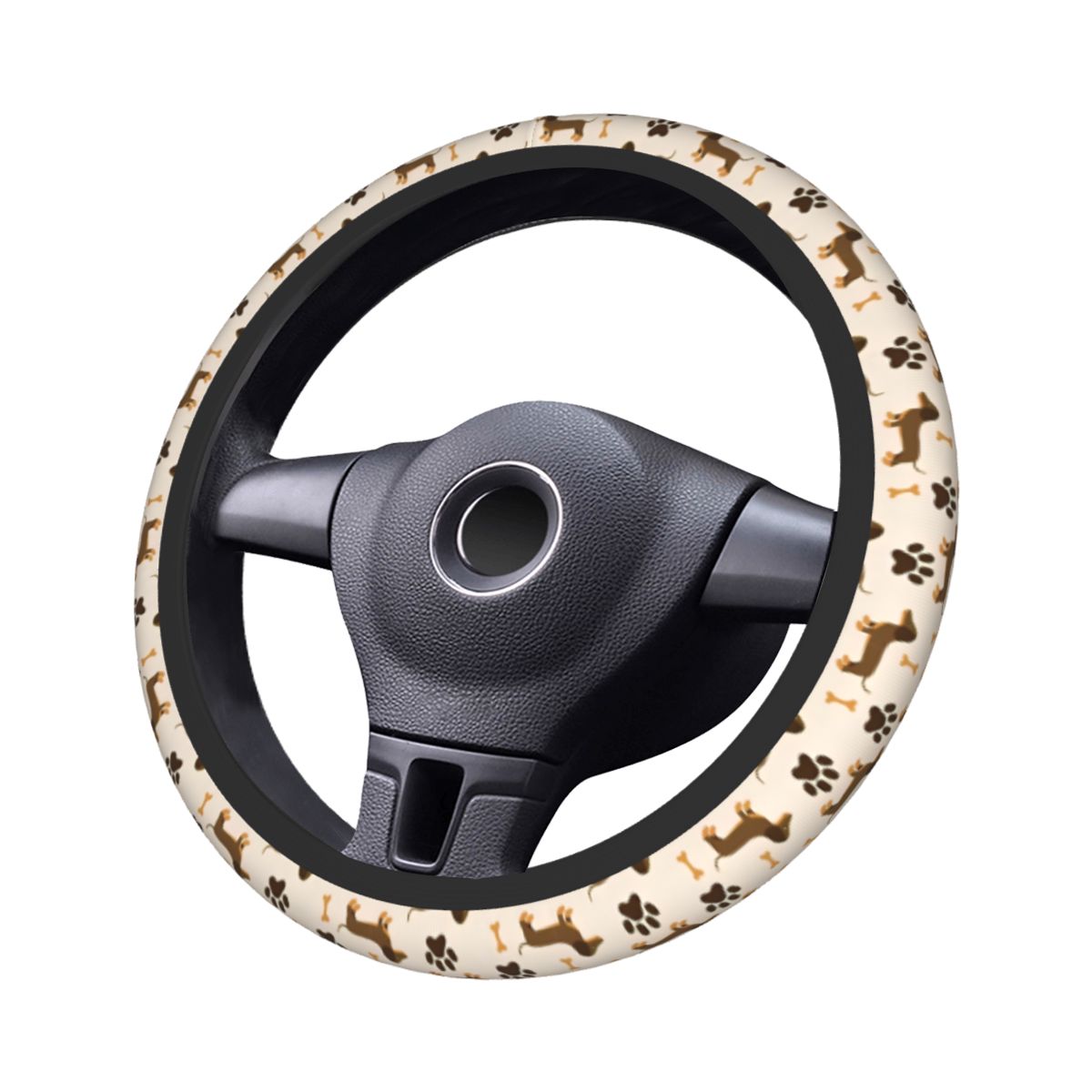 Car Steering Wheel Cover Anti Slip Breathable - Милый чехол на руль автомобиля с