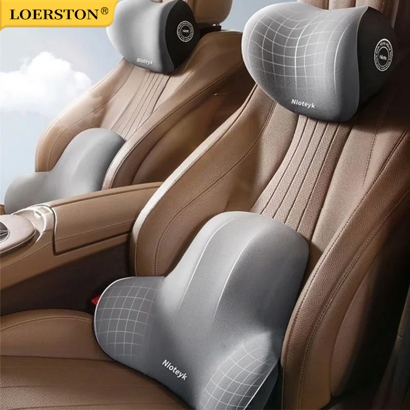 Memory Foam Car Neck Pillow Lumbar Support - Автомобильная подушка для шеи из пены