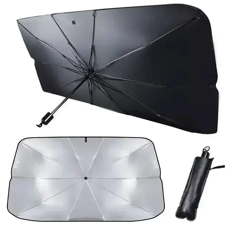 Car Sunshade Windshield Umbrella Foldable - Солнцезащитный зонт-шторка для лобового стекла автомобиля,