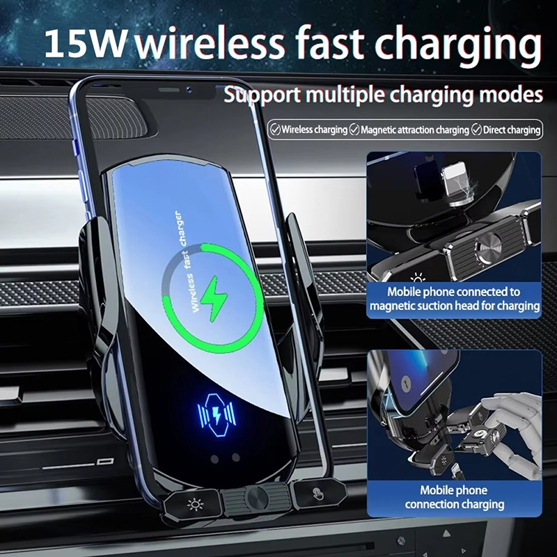 Автомобильное беспроводное зар – обзор и цена Wireless Car Charger Mount Fast Charging