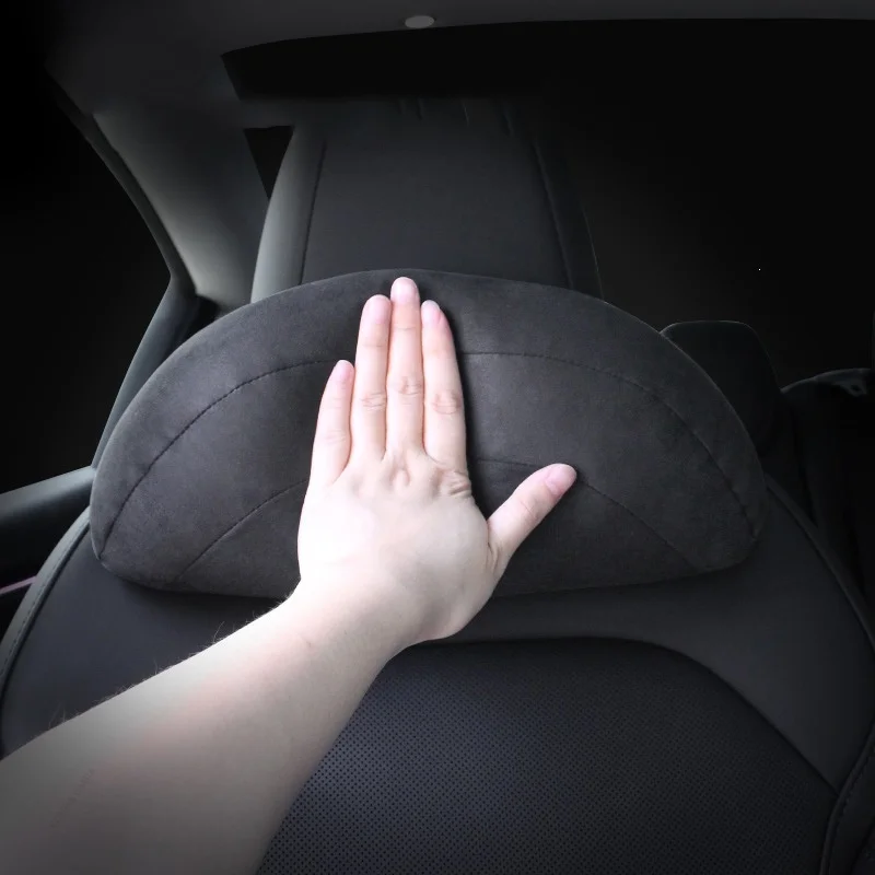 Для Tesla Model Y/3: автомобил – обзор и цена Memory Foam Car Neck Pillow Lumbar Support