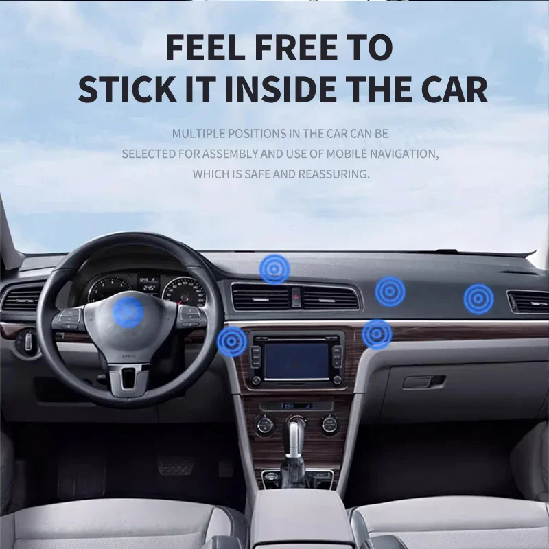 Мини-держатель для телефона в  – обзор и цена Magnetic Phone Holder For Car Vent